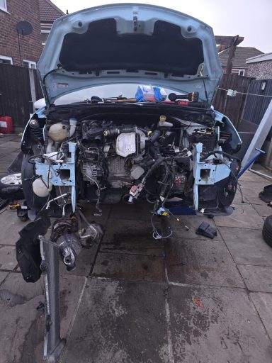 Citroen DS3 engine replacement