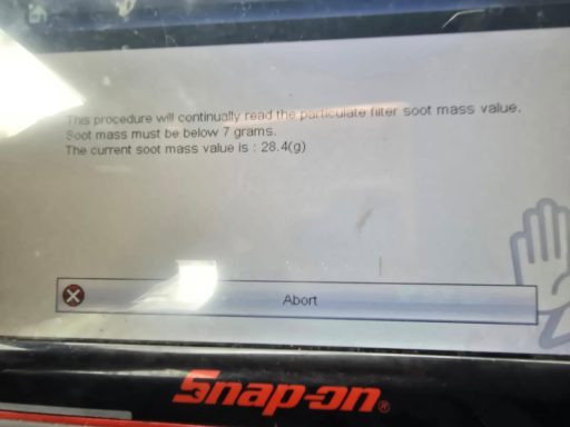 DPF soot level