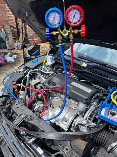 Honda air con regas